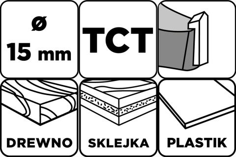 Frez widiowy 15 mm 56T600