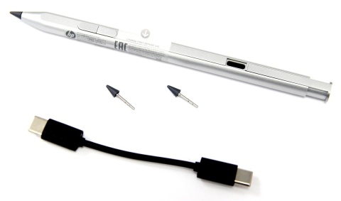 HP Active Pen Rechargeable MPP 2.0 Tilt Pen Silver 3J123AA USB-C srebrny