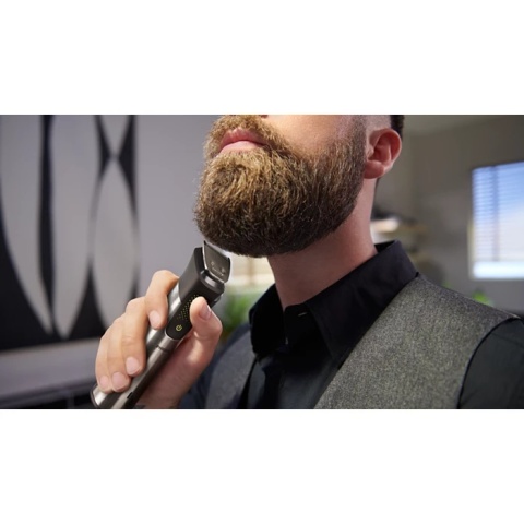 Maszynka do strzyżenia włosów brody trymer 15w1 Philips MG9552/15 +OneBlade