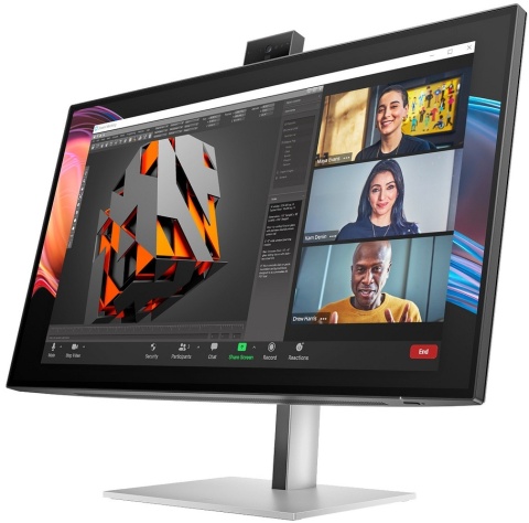 Monitor HP Series 7 Pro 727pm 4K UHD 27 cali IPS Black 3840x2160 HDMI DisplayPort Thunderbolt USB-C VESA pivot kamerka 8K135AA