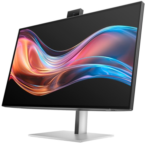 Monitor HP Series 7 Pro 727pm 4K UHD 27 cali IPS Black 3840x2160 HDMI DisplayPort Thunderbolt USB-C VESA pivot kamerka 8K135AA