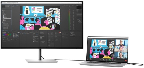 Monitor HP Series 7 Pro 732pk 4K UHD 31.5 cala IPS Black 3840x2160 HDMI DisplayPort Thunderbolt USB-C VESA pivot 8Y2K9AA