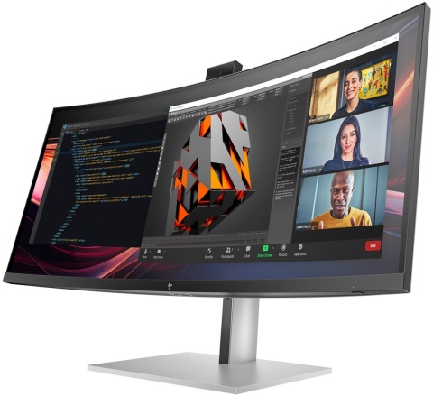 Monitor zakrzywiony HP Series 7 Pro 734pm WQHD 34 cali IPS Black 120Hz 3440x1440 HDMI DisplayPort Thunderbolt USB-C VESA 8K157AA