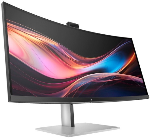 Monitor zakrzywiony HP Series 7 Pro 734pm WQHD 34 cali IPS Black 120Hz 3440x1440 HDMI DisplayPort Thunderbolt USB-C VESA 8K157AA