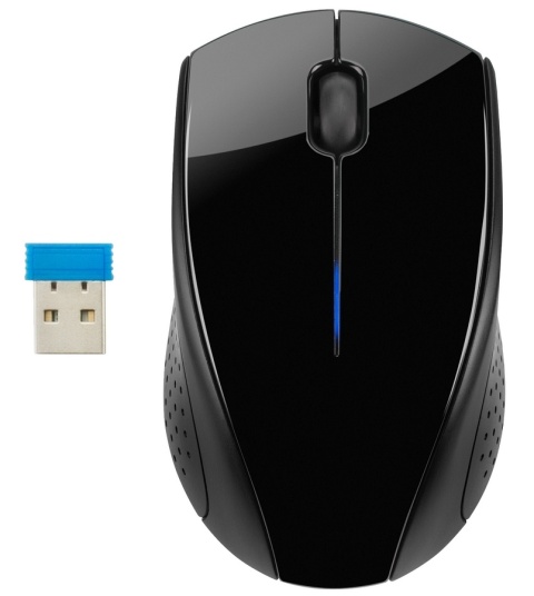 Mysz bezprzewodowa HP 220 Wireless Mouse czarna odbiornik USB 2.4GHz 3FV66AA
