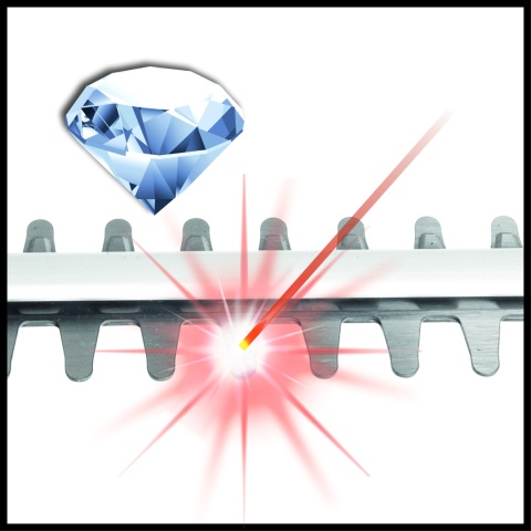 Nożyce elektryczne do żywopłotu krzewów sieciowe Einhell 45 cm