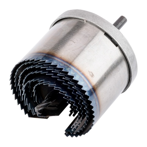 Otwornica do drewna 26 - 63 mm, h 50 mm zęby hartowane, zestaw 7 szt 56T752