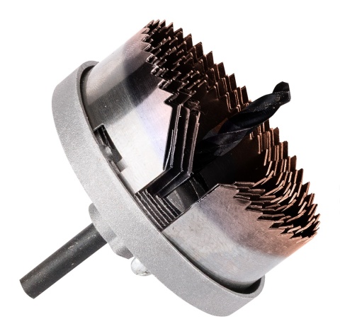 Otwornice do drewna 26 - 63 mm, h 25 mm zęby hartowane, zestaw 7 szt 56T751