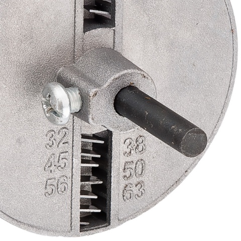 Otwornice do drewna 26 - 63 mm, h 25 mm zęby hartowane, zestaw 7 szt 56T751