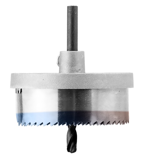 Otwornice do drewna 26 - 63 mm, h 25 mm zęby hartowane, zestaw 7 szt 56T751