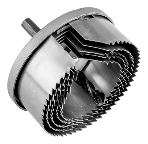 Otwornice do drewna 60 - 95 mm, h 40 mm, zestaw 5 szt 56T746