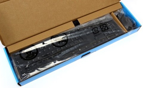 Przewodowa klawiatura i mysz HP 320MK USB Czarna pełnowymiarowa z blokiem numerycznym 9SR36AA (duży enter)