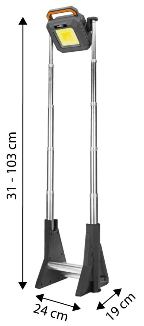 Reflektor teleskopowy 3000lm 99-124