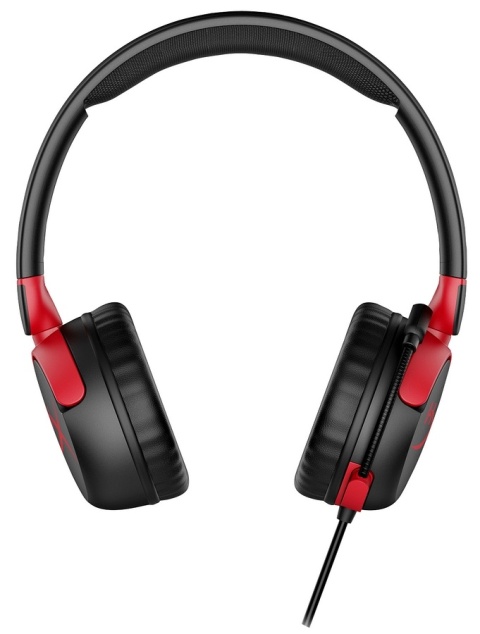 Słuchawki przewodowe gamingowe nauszne HyperX Cloud Mini czarno-czerwone 7G8F4AA