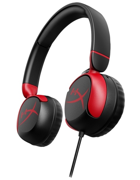 Słuchawki przewodowe gamingowe nauszne HyperX Cloud Mini czarno-czerwone 7G8F4AA