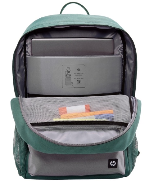 Stylowy plecak HP Campus Green 17l na laptopa 15.5 cala 7J595AA