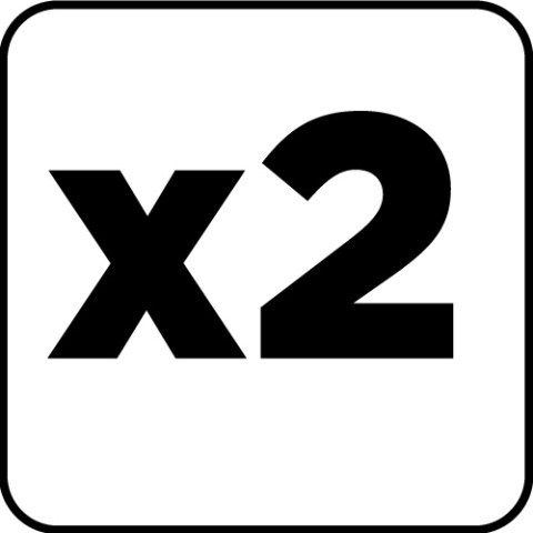 Tarcze szlifierskie 200 x 20/16/12. 7 x 20 mm, p60, 2 szt 57T128