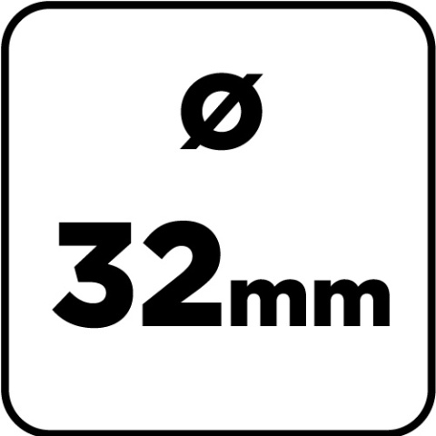 Wiertło do rozłupywania drewna sds plus, hex, 32 mm 54T426