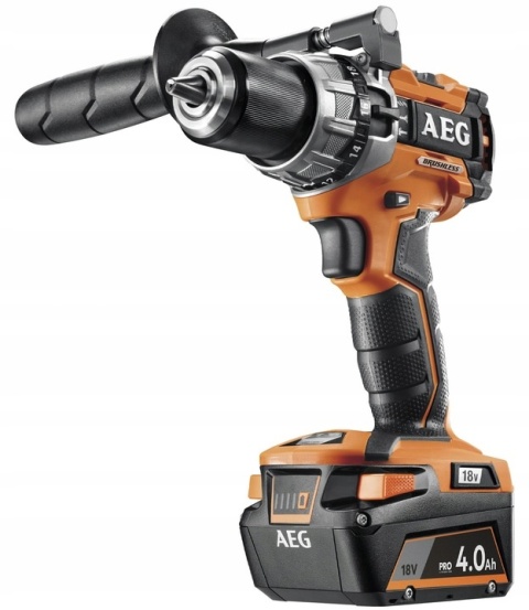 Wkrętarka Udarowa 18V 65Nm 2xAkumulator 4.0 Ah Li-Ion Walizka Brushless Bezszczotkowa AEG BSB18C2BLLI-402C
