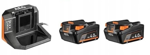 ZESTAW NARZĘDZI 18V WKRĘTARKA + SZLIFIERKA BEZSZCZOTKOWA AKUMULATOROWA AEG JP18AA2-402B