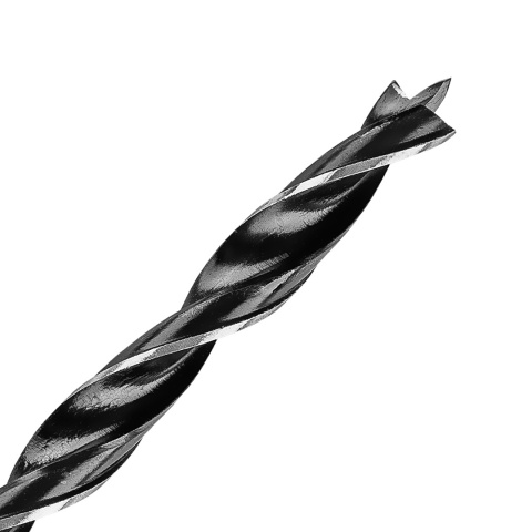 Zestaw wierteł do drewna, przedłużanych: 4, 5, 6, 7, 8, 10, 12 mm x 300 mm, 7 sztuk 54T573