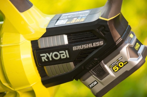 Dmuchawa Odkurzacz Do Liści Akumulatorowa Narzędzie Ogrodowy RYOBI OBV18 18V