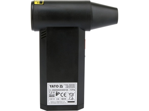 Mini turbo dmuchawa 135000 obr. /min 4000 mah