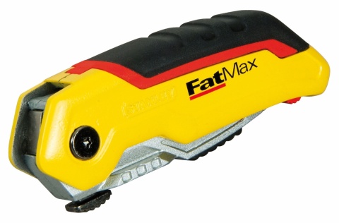 NÓŻ SKŁADANY FATMAX Z OSTRZEM CHOWANYM UNIWERSALNY TAPICERSKI STANLEY 0-10-825