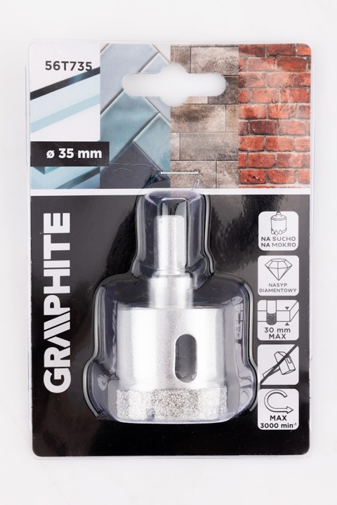 Otwornica diamentowa 35 mm 56T735