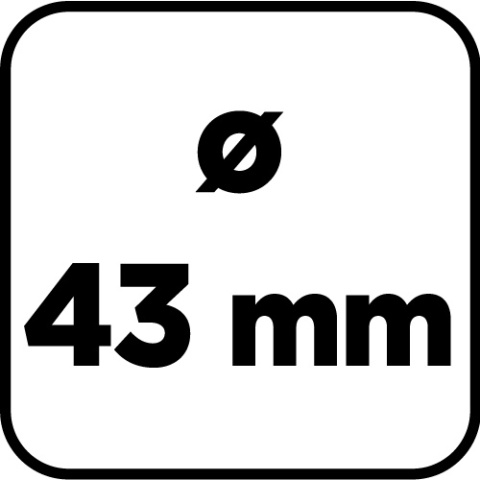 Otwornica wolframowa 43 mm 56T739