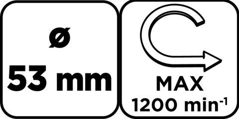 Otwornica wolframowa 53 mm 56T740
