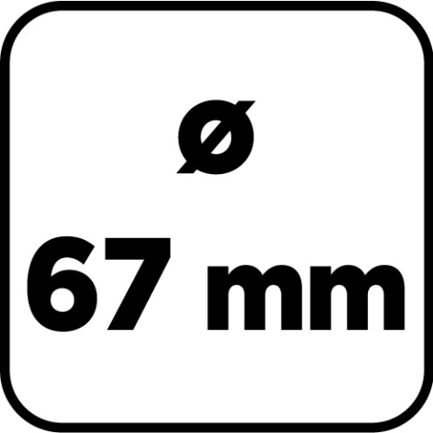 Otwornica wolframowa 67 mm 56T741