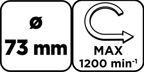 Otwornica wolframowa 73 mm 56T742