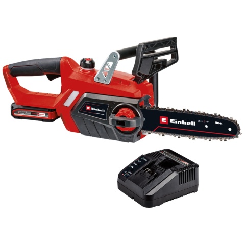 PIŁA ŁAŃCUCHOWA AKUMULATOROWA OGRODOWA BEZPRZEWODOWA GE-LC 18/25-1 Li KIT (3,0 Ah)