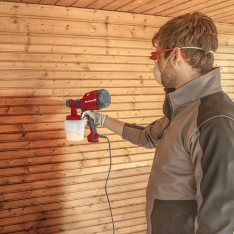 PISTOLET DO MALOWANIA NATRYSKOWEGO FARB EINHELL SIECIOWY