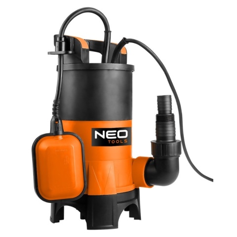 Pompa Zanurzeniowa Zatapialna do Wody Brudnej Czystej z Pływakiem 400W 04-745 NEO TOOLS
