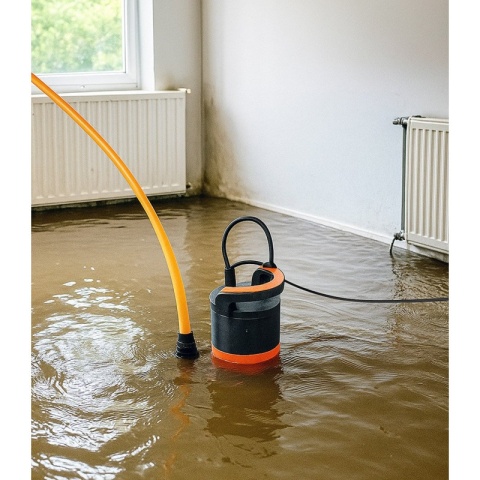 Pompa Zanurzeniowa Zatapialna do Wody Brudnej Czystej z Pływakiem 400W 04-745 NEO TOOLS