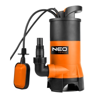 Pompa Zanurzeniowa Zatapialna do Wody Brudnej Czystej z Pływakiem 900W 04-746 NEO TOOLS