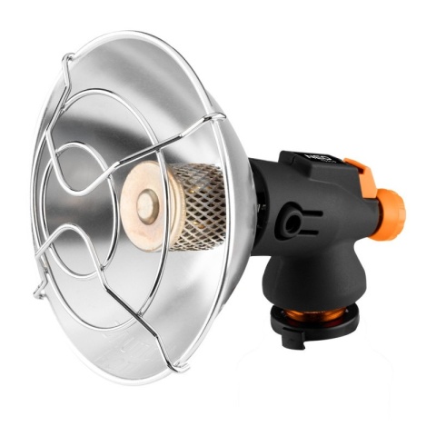 Promiennik gazowy turystyczny nagrzewnica na kartusz ogrzewacz NEO TOOLS 90-134