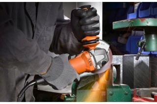 SZLIFIERKA KĄTOWA RĘCZNA DO CIĘCIA SZLIFOWANIA WARSZTATOWA 1200 W 125 mm WS AEG 12-125 S