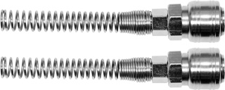 Szybkozłącze f ze sprężyną na wąż 6x10mm 2 sztuki
