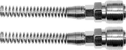 Szybkozłącze f ze sprężyną na wąż 6x10mm 2 sztuki
