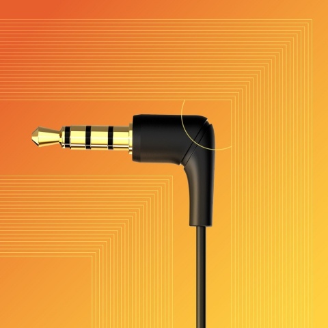 Słuchawki przewodowe douszne HyperX Cloud Earbuds II czarno-szare 70N24AAR