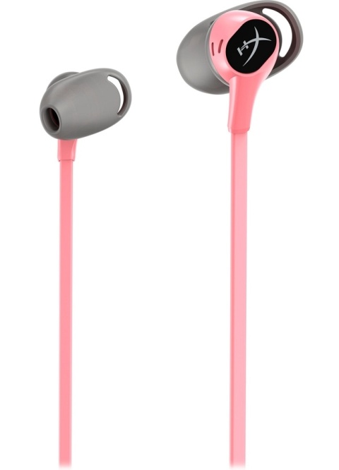 Słuchawki przewodowe douszne HyperX Cloud Earbuds różowo-szare 6N9J8AA