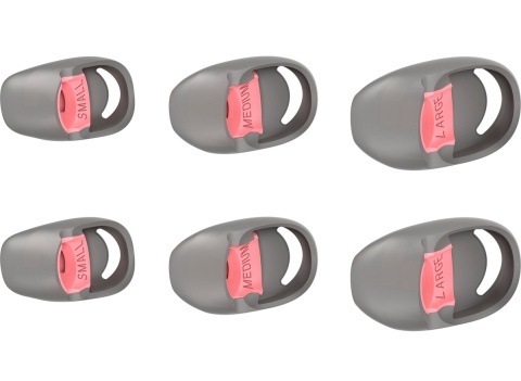 Słuchawki przewodowe douszne HyperX Cloud Earbuds różowo-szare 6N9J8AA