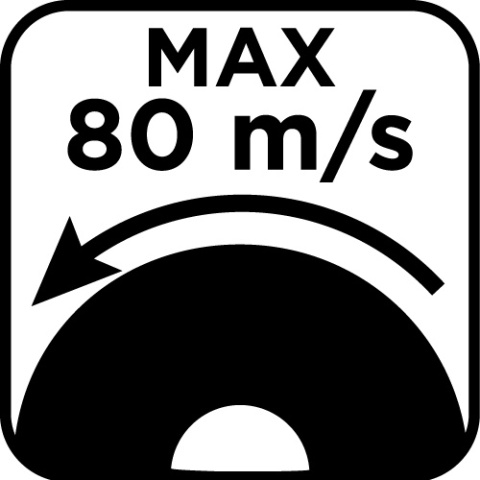 Tarcza diamentowa szlifierska, 2 segmenty, 125 x 22. 2 mm, na sucho 57T324