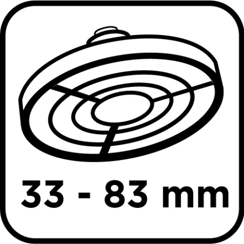 Tarcza do otwornic wolframowych 56T744