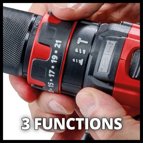 WIERTARKO-WKRĘTARKA AKUMULATOROWA UDAROWA TE-CD 18/44 Li-i 2,5Ah EINHELL