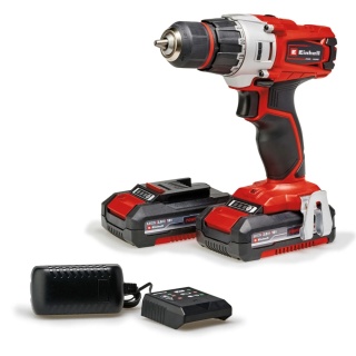 Wiertarko-wkrętarka akumulatorowa 2 biegowa regulowana Einhell TE-CD 18/2 Li (2x2,0 Ah)