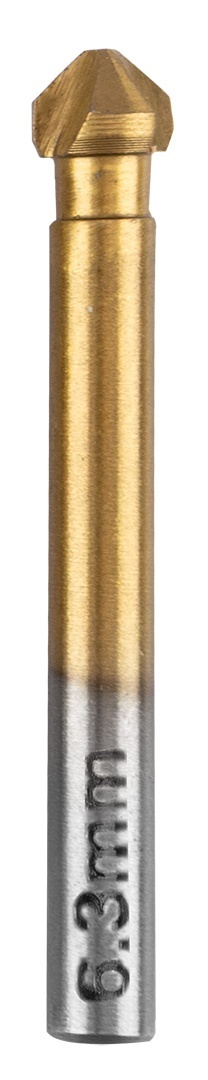 Wiertła fazujące stożkowe pogłębiacze tin, 6. 3 - 20. 5 mm, zestaw 6 szt 54T427